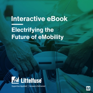 Elektryzująca przyszłość e-mobilności - interaktywny e-book Mouser i Littelfuse